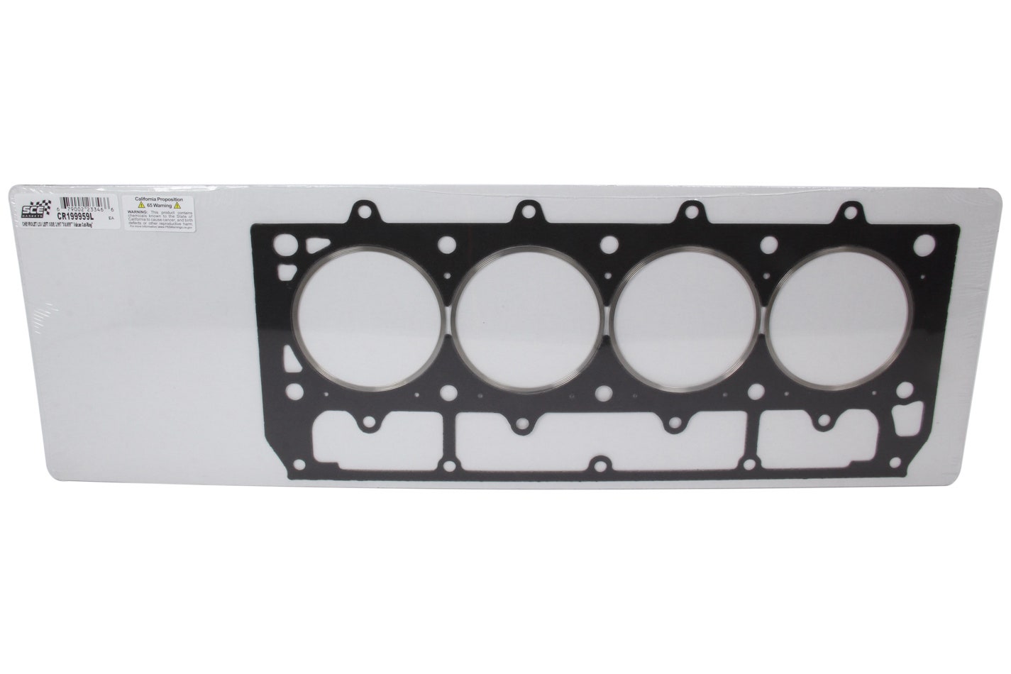 Cylinder Head Gasket, Vulcan Cut Ring, 3.977 In Bore, 0.059 In Compression