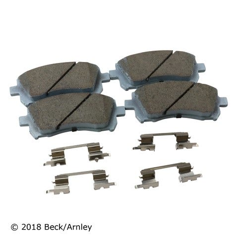 Beck/Arnley Disc Brake Pad Set P/N:085-6554  Disc Brake Pad Set P/N: