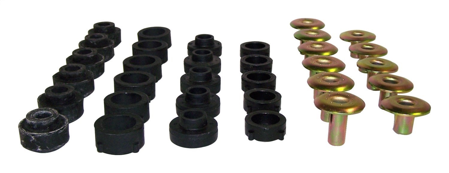 Crown Automotive 55176180K Body Mounting Kit Fits 97-06 Wrangler (Tj) Crown