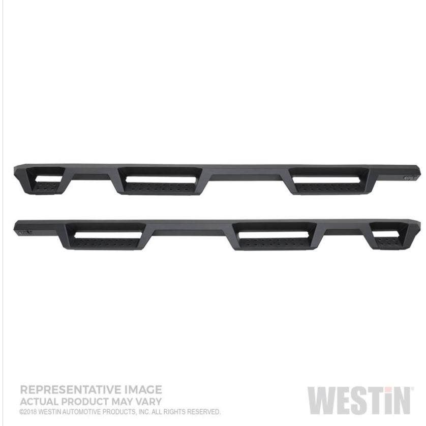 Westin Hdx Drop Wheel To Wheel Nerf Step Bars   Silverado/Sierra 1500 Crew Cab