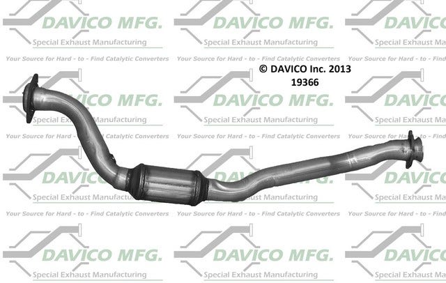 Davico Mfg Catalytic Converter P/N:19366  Catalytic Converter P/N:
