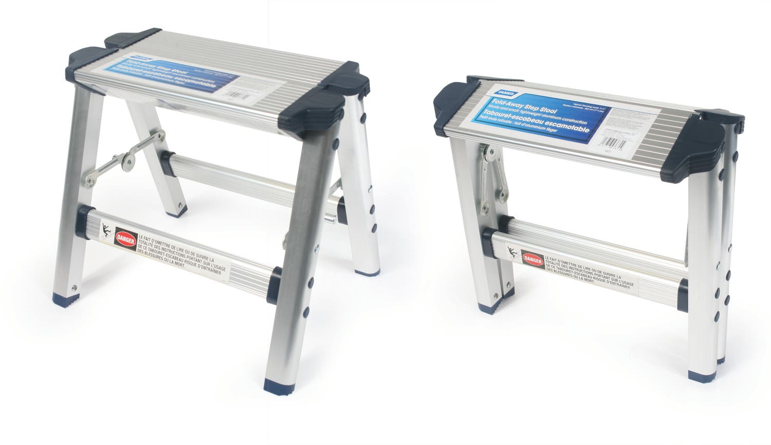 Camco Folding Metal Step Stool - Perfect For Hard To Reach Areas In Kitchens And