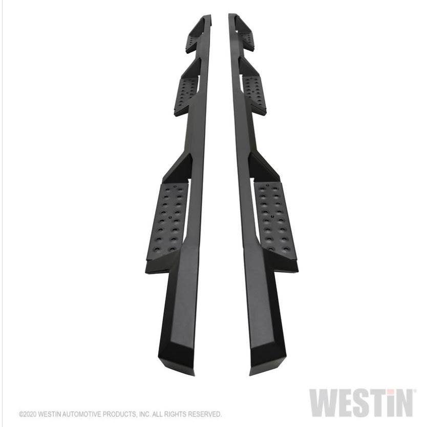 Westin 56-534765 Hdx Drop Nerf Step Bars Steel Textured Black Hdx Drop Nerf Step
