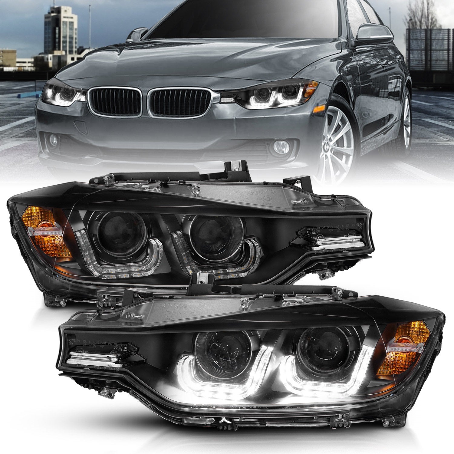 Anzo Usa 121504 Projector Headlight Set   Projector Headlight Set