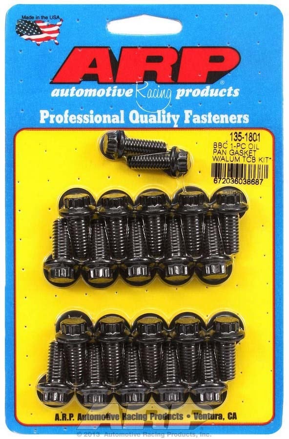 Arp 135-1801 12-Point Oil Pan Bolt Kit For Big Block Chevy Arp  12-Point Oil Pan