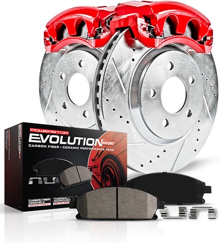 Power Stop (Kc2069) Z23 Evolution Sport Brake Kit With Calipers, Front Power
