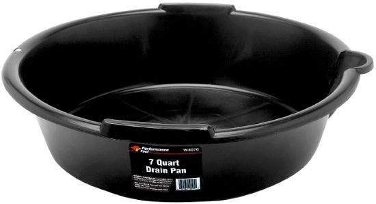 Performance Tool W4070 Drain Pan, 7 Quart Capacity   Drain Pan, 7 Quart Capacity
