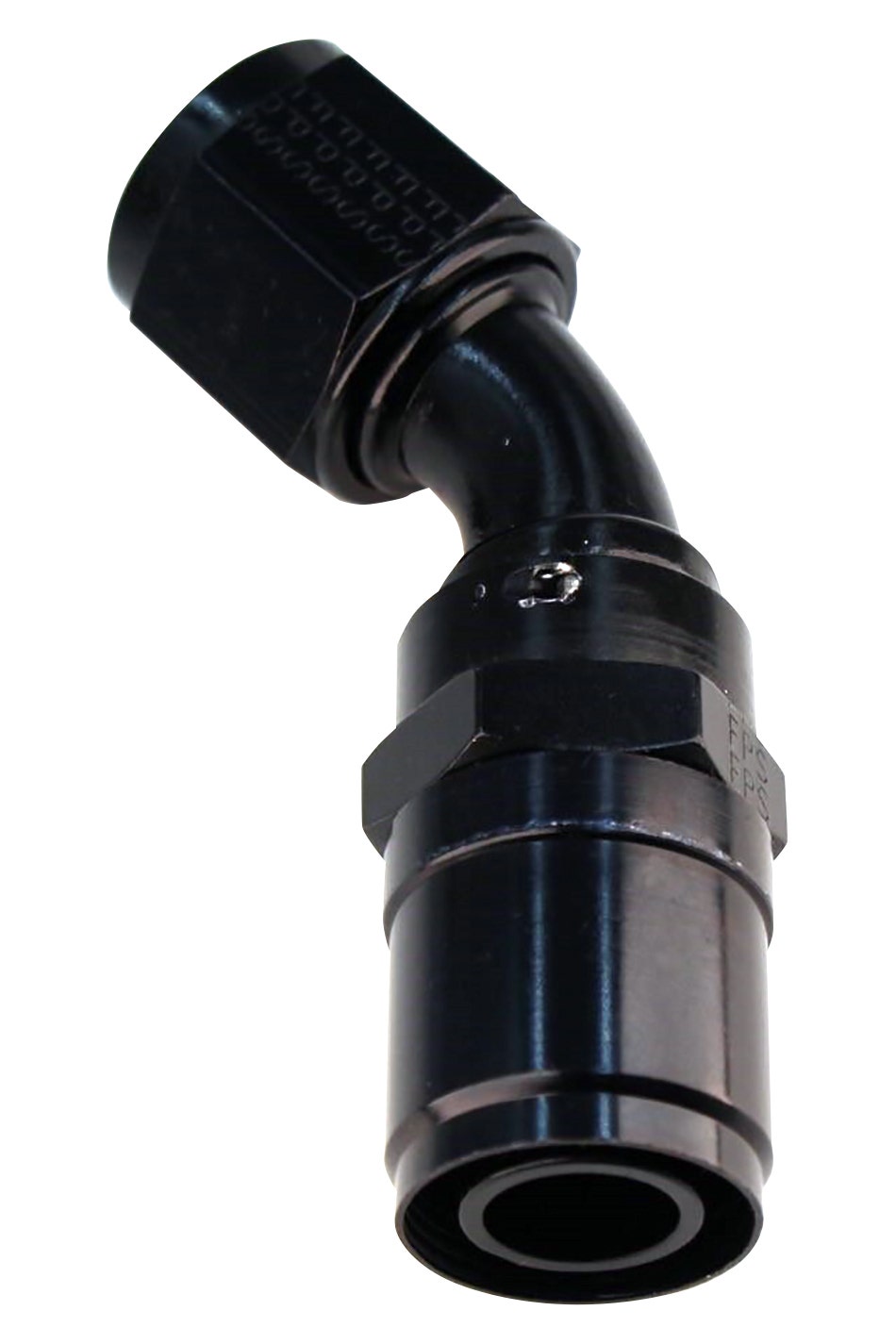 Fitting, Hose End, Crimp-On, 60 Degree, 6 An Hose Crimp To 6 An Female,