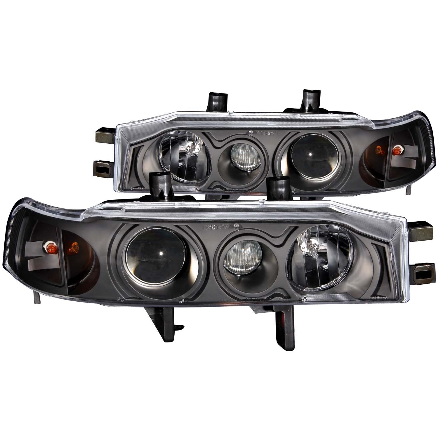 Anzo Usa 121048 Projector Headlight Set Fits 90-93 Accord   Projector Headlight