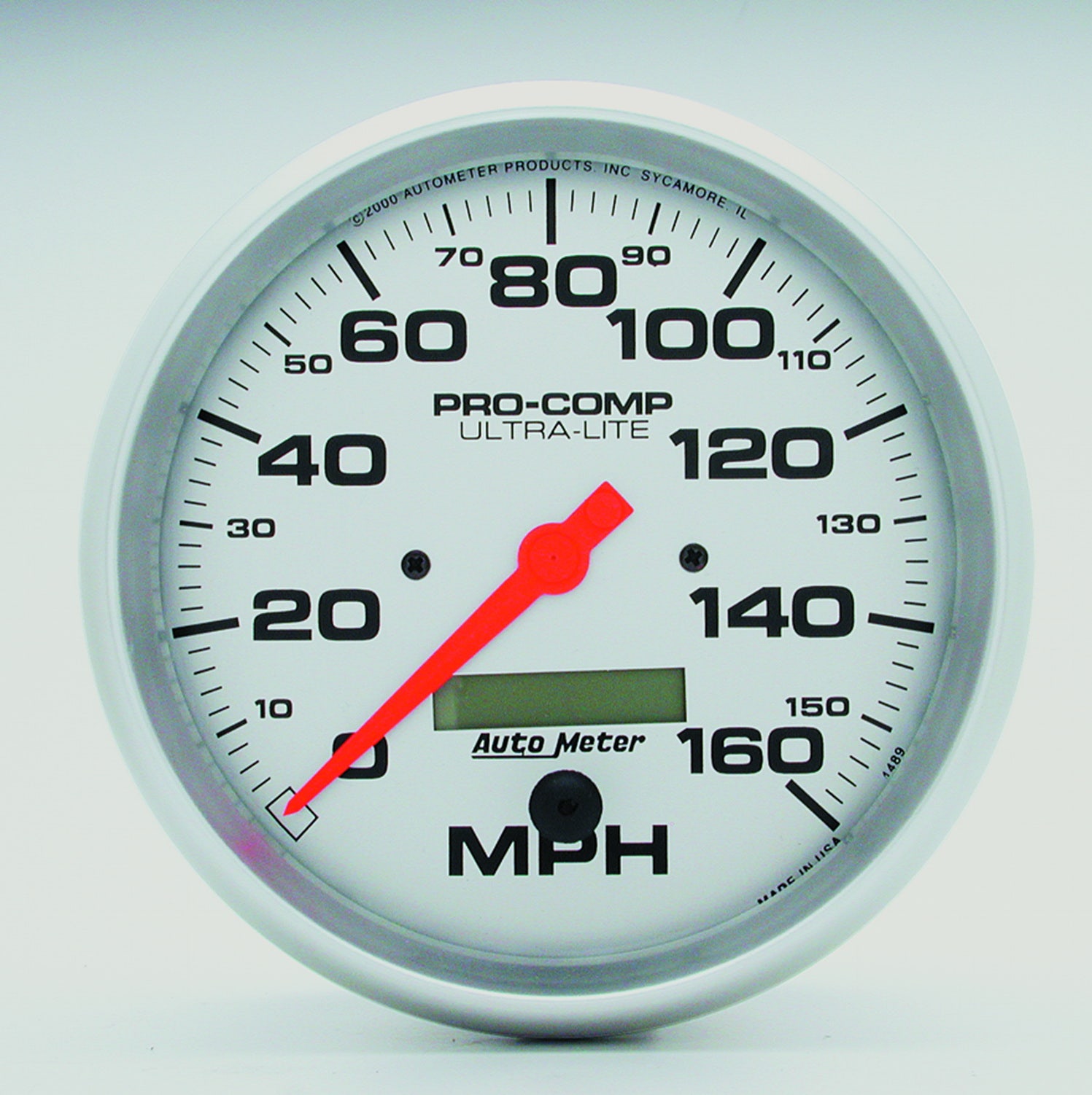 Autometer 4489 Ultra-Lite In-Dash Electric Speedometer Auto Meter Products