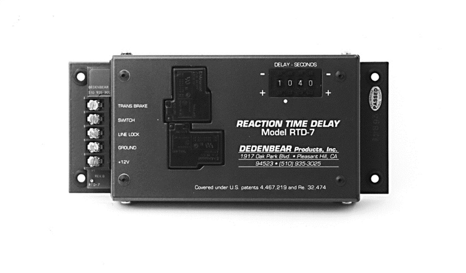 Dedenbear Rtd7 Reaction Time Delay Box   Reaction Time Delay Box