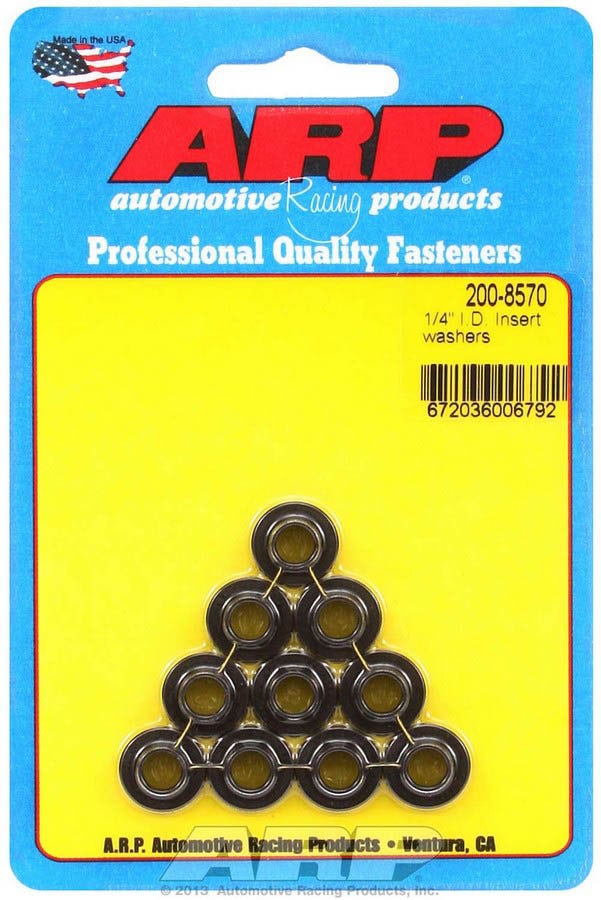 Arp 200-8570 1/4" Id Insert Washer - 10 Piece Arp  1/4  Id Insert Washer - 10
