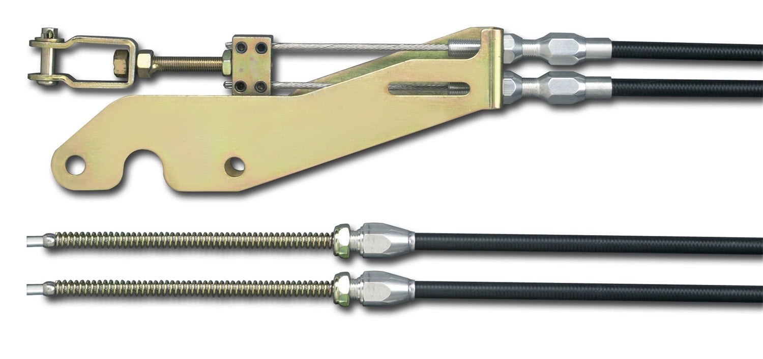 Lokar Ec-80Tu Black Housing Transmount Brake Cable   Black Housing Transmount