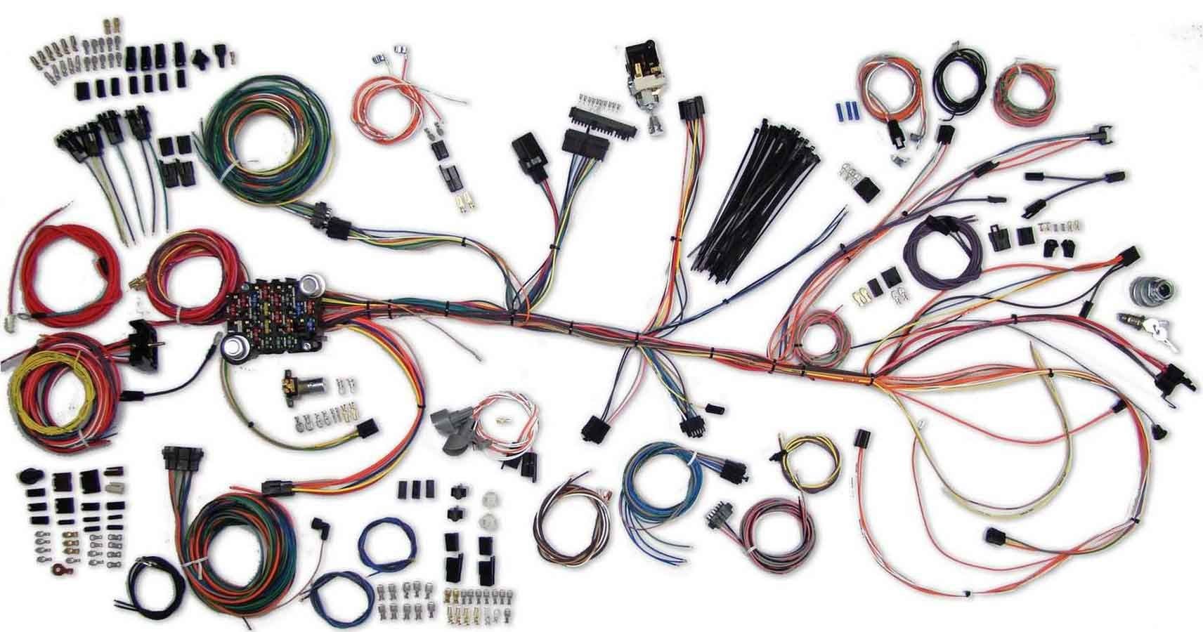 American Autowire 500981 Wire Harness System For 64-67 Chevelle   Wire Harness