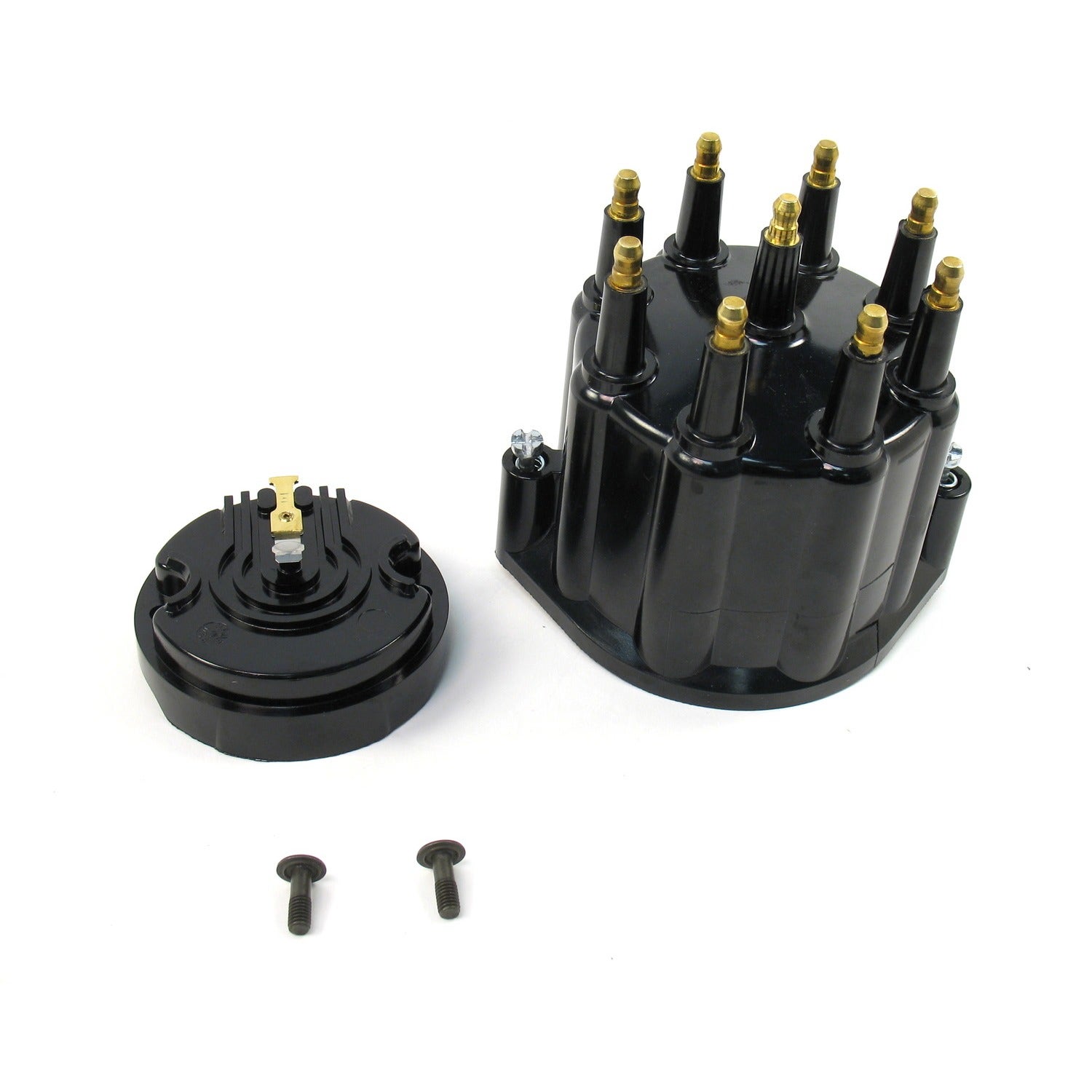 Pertronix D600710 Black Male Cap And Rotor For Flame-Thrower Billet Distributor