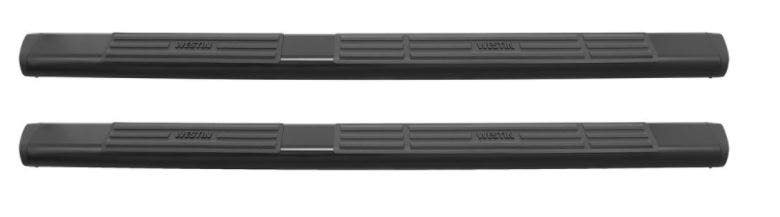 Westin 22-6045 Premier 91" X 6" Black Mild Steel Oval Side Bar  Automotive  Nerf