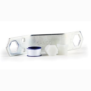 Camco Rv Water Heater Drain Plug And Wrench Kit - Designed For Rv & Camper Water