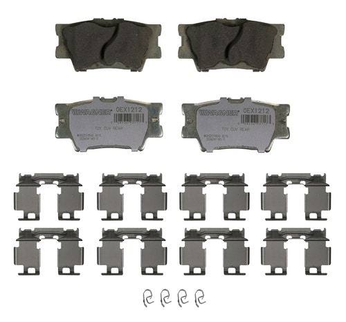 Wagner Brake Disc Brake Pad Set P/N:Oex1212 S  Brake Pad Oex; Recommended Use -