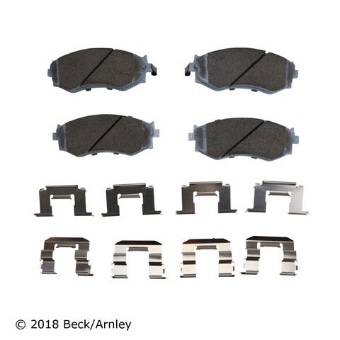 Beck/Arnley Disc Brake Pad Set P/N:085-6381  Disc Brake Pad Set P/N:
