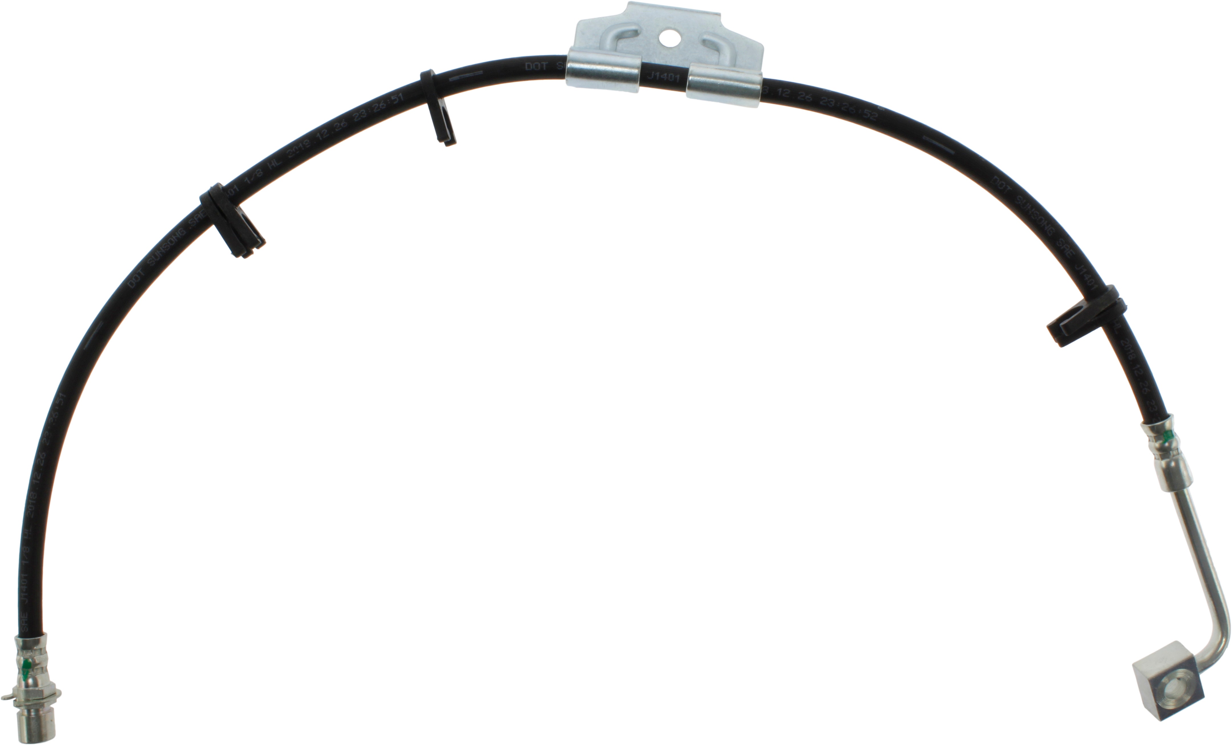 Centric Parts Brake Hydraulic Hose P/N:150.67118  Brake Hydraulic Hose P/N: