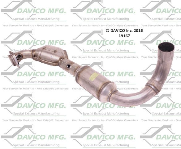Davico Mfg Catalytic Converter P/N:19167  Catalytic Converter P/N: