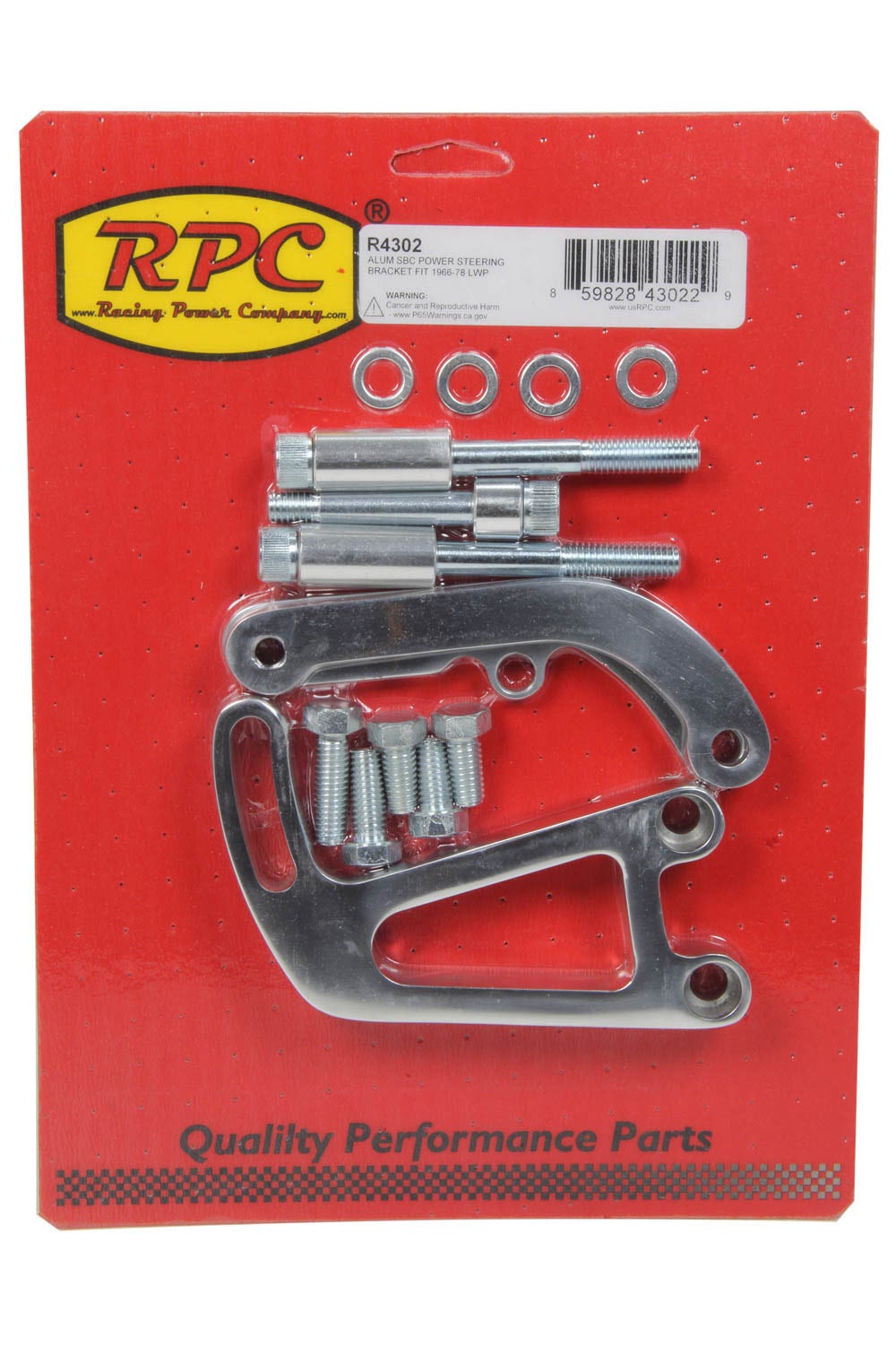 Racing Power R4302 Power Steering Bracket Racing Power  Power Steering Bracket