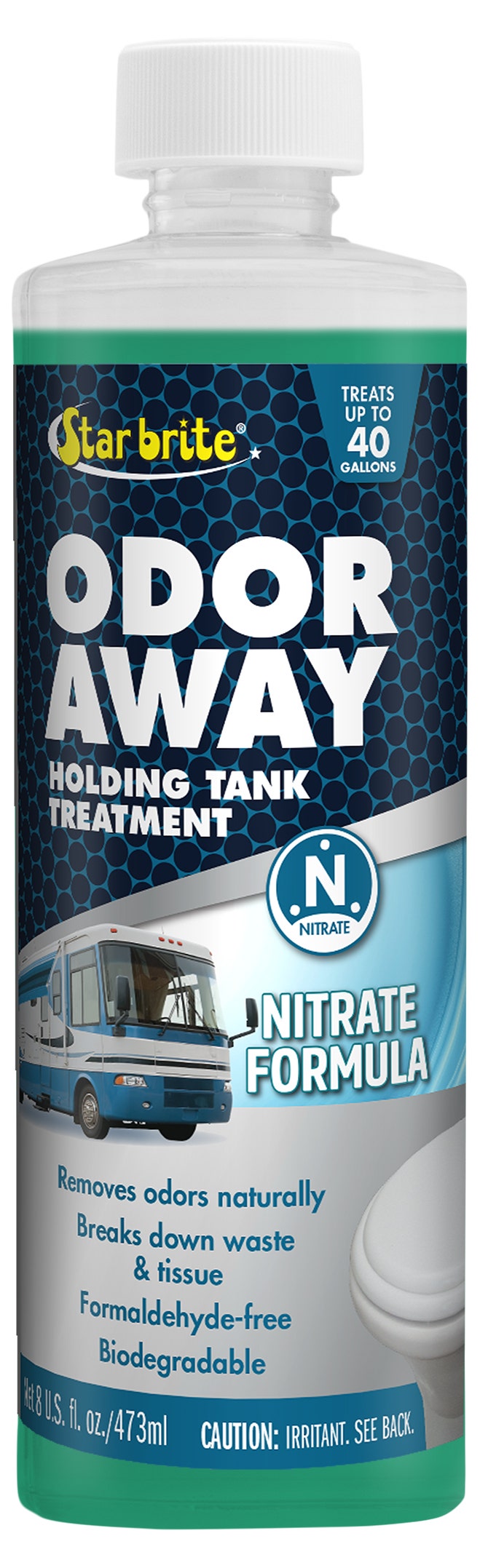Star Brite Rv Odor Away Natural Holding Tank Treatment 8Oz 4 Pack (076308)  Rv