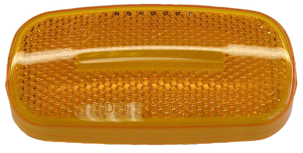 Peterson Manufacturing V2549-15A Amber Replacement Lens  Mfg.  Turn