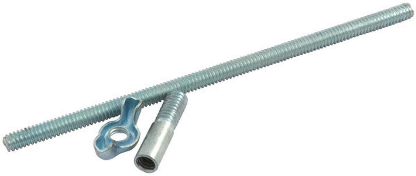 Allstar Performance All26056 1/4"-20 X 6" Straight Air Cleaner Stud With Adapter