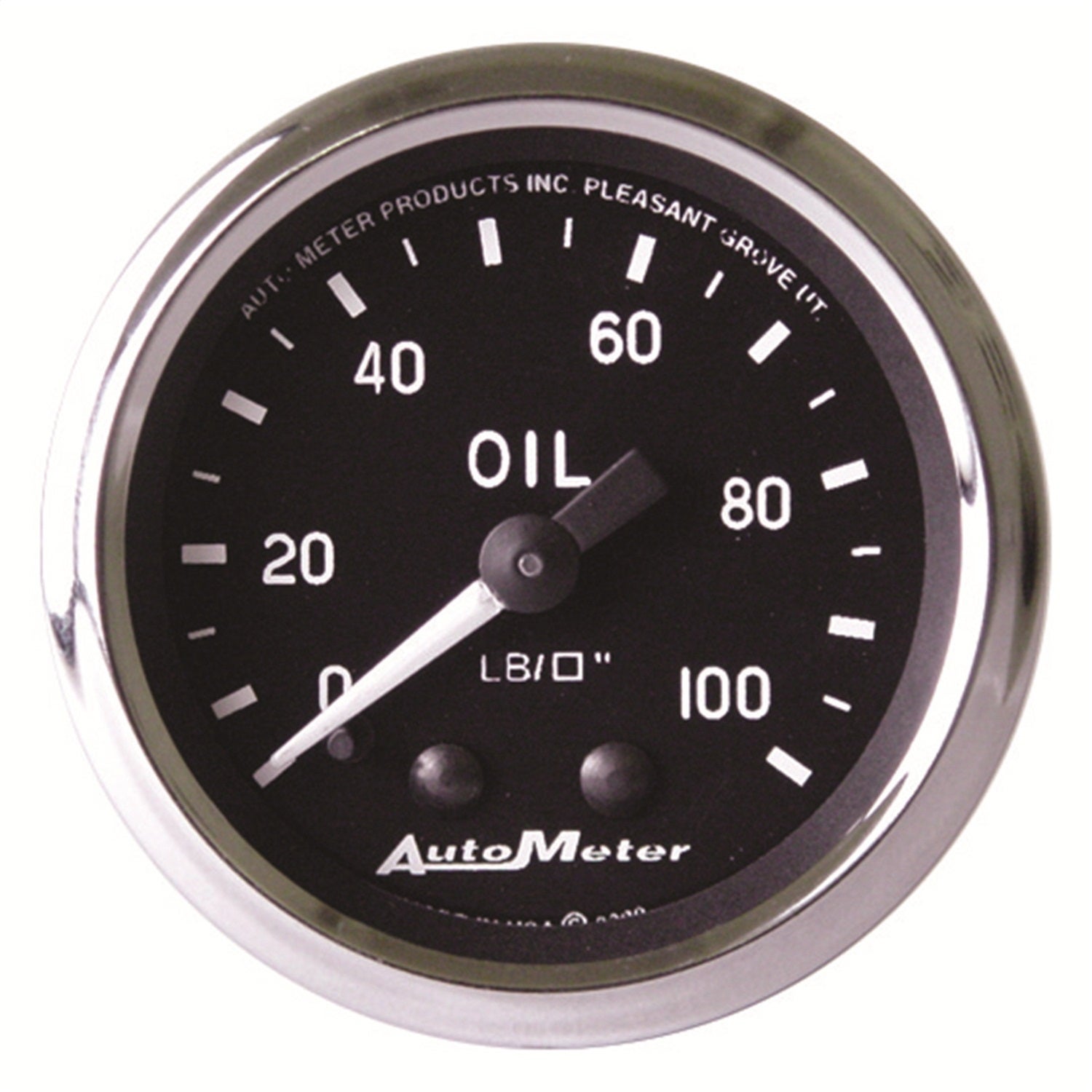 Autometer 201006 Cobra Mechanical Oil Pressure Gauge   Cobra Mechanical Oil