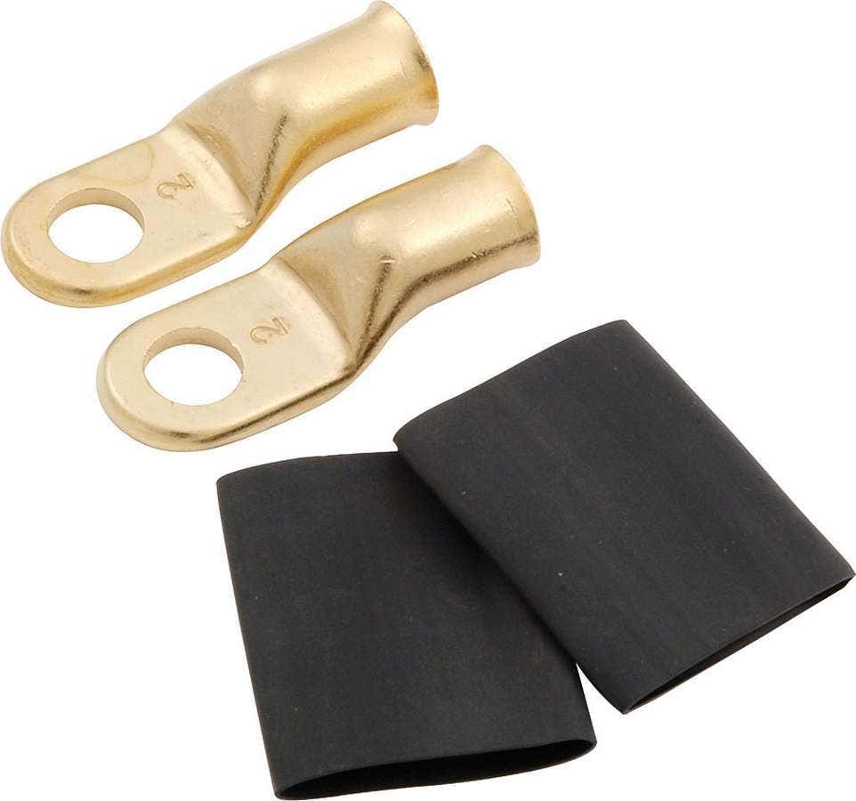 Allstar Performance All76116 5/16" Hole 2-Gauge Ring Terminal - Pair   5/16
