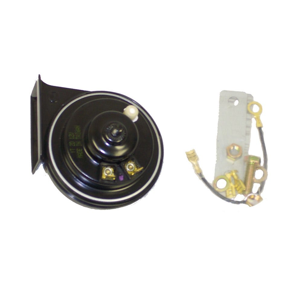 Omix 17249.01 Horn Fits 76-95 Cj5 Cj7 Scrambler Wrangler (Yj) -Ada 17245.02