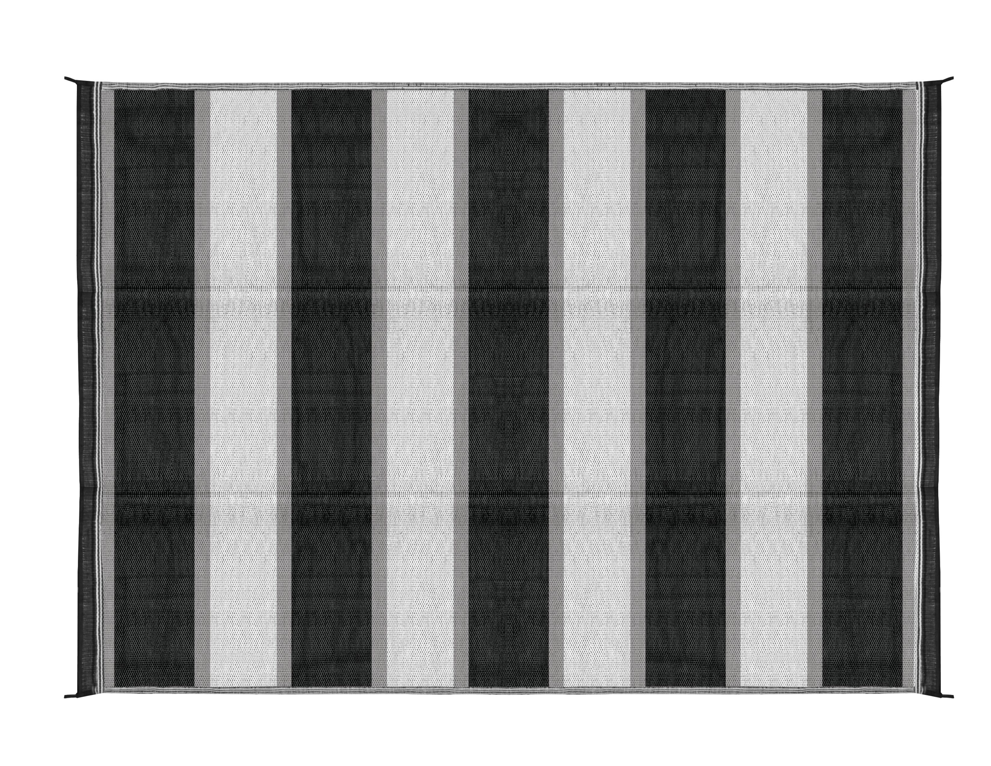 Camco 6'X9' Outdoor Mat-Charcoa   Camping Mat; Length - 9 Feet, Width - 6 Feet,