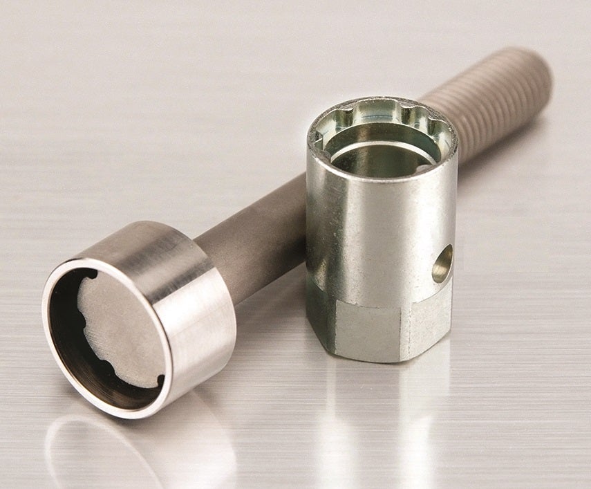 Mcgard 74059 Silver (M10 X 1.25 Thread Size) Marine Lower Unit Lock Set   Silver