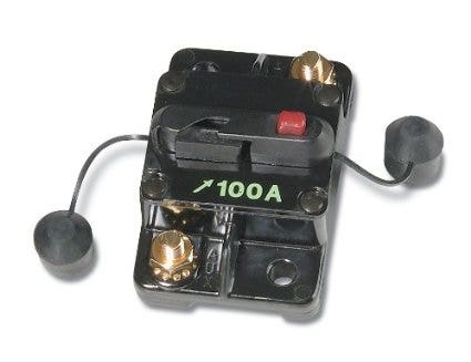 Battery Doctor Automotive Circuit Breaker, 100A At 12Vdc   Circuit Breaker