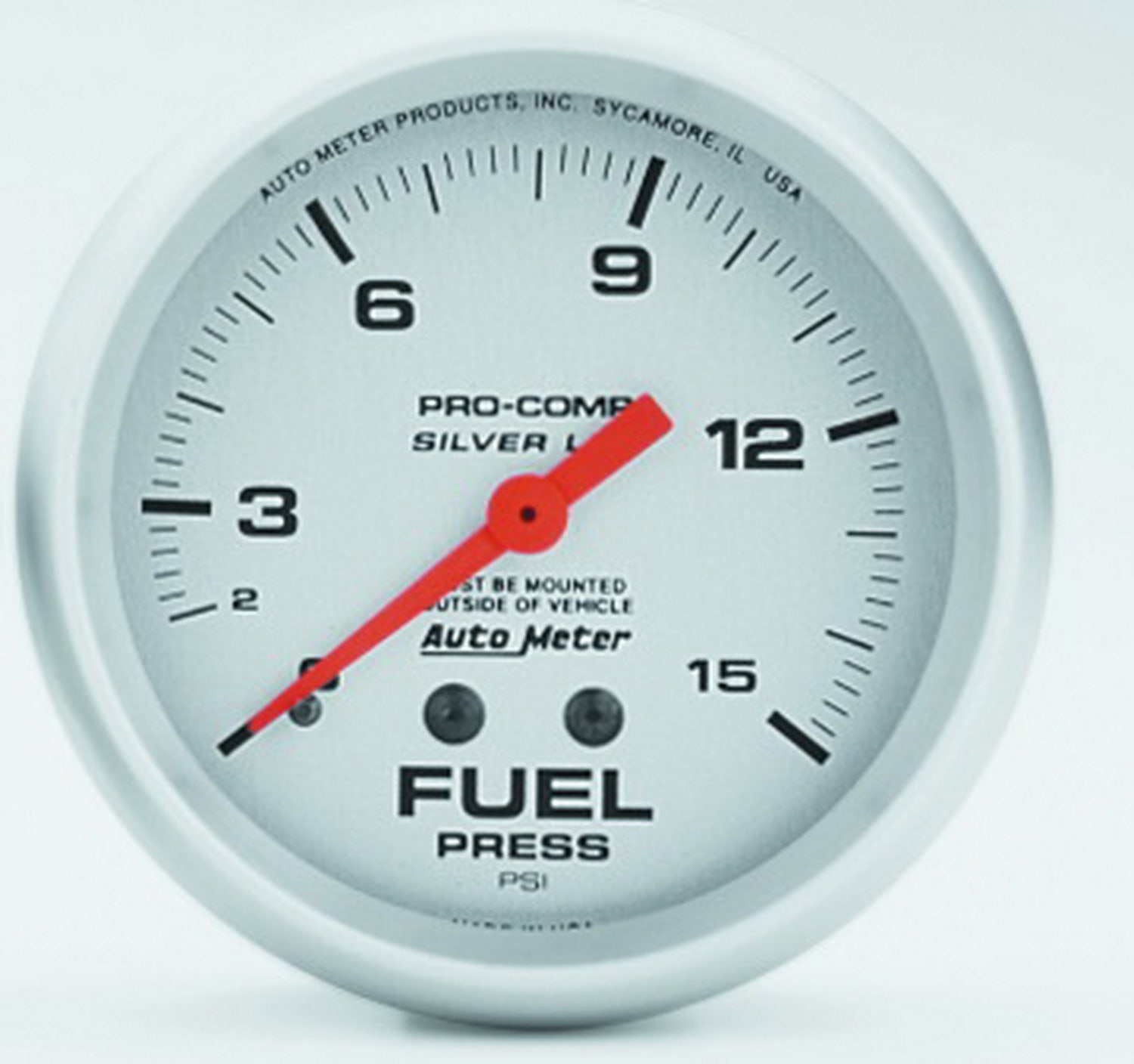Autometer 4611 Ultra-Lite Mechanical Fuel Pressure Gauge Auto Meter Products