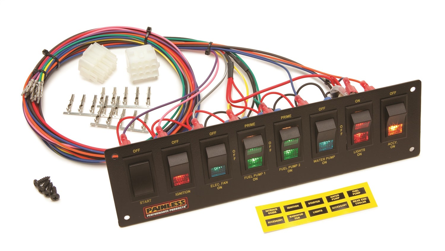 Painless Wiring 50201 8-Switch Panel   8-Switch Panel