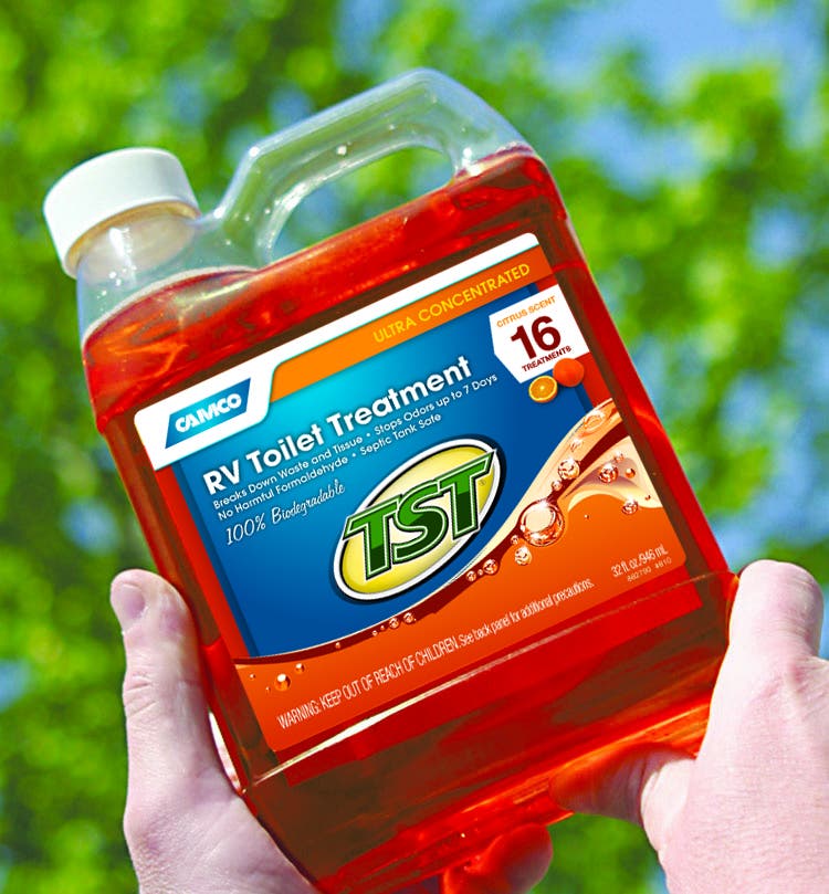 Camco 41192 Tst Orange Holding Tank Chemical - 32 Oz   Tst Orange Holding Tank
