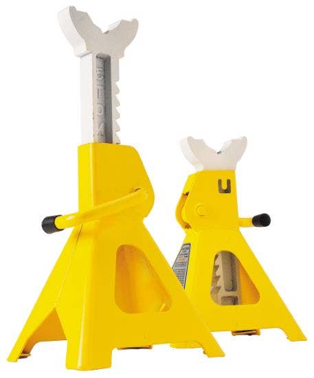 Performance Tool W41022 2-Piece Heavy Duty Jack Stand Set, 3 Ton (6,000 Lbs.)