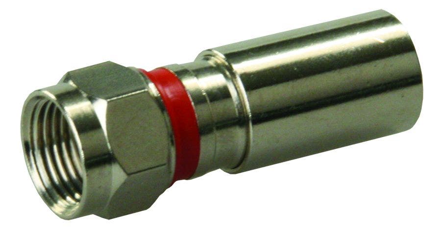 Jr Products 47285 Rg59 Hd/Satellite Compression Fitting   Compression Fitting;