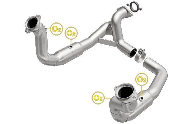 Magnaflow 49 State Converter 52297 Direct Fit Catalytic Converter Magnaflow 49