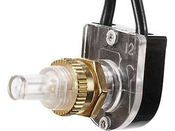 Rv Designer S721, Toggle On/Off Switch - With 6" Leads, 8 Amp - 125Vac   Roof