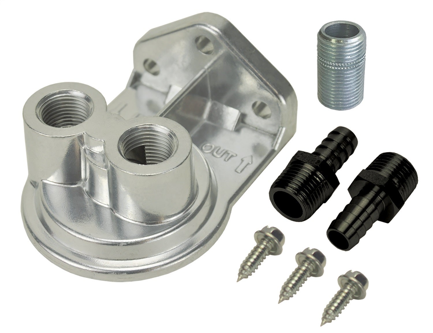 Derale 13005 Engine Oil Filter Remote Mounting Kit   Engine Oil Filter Remote