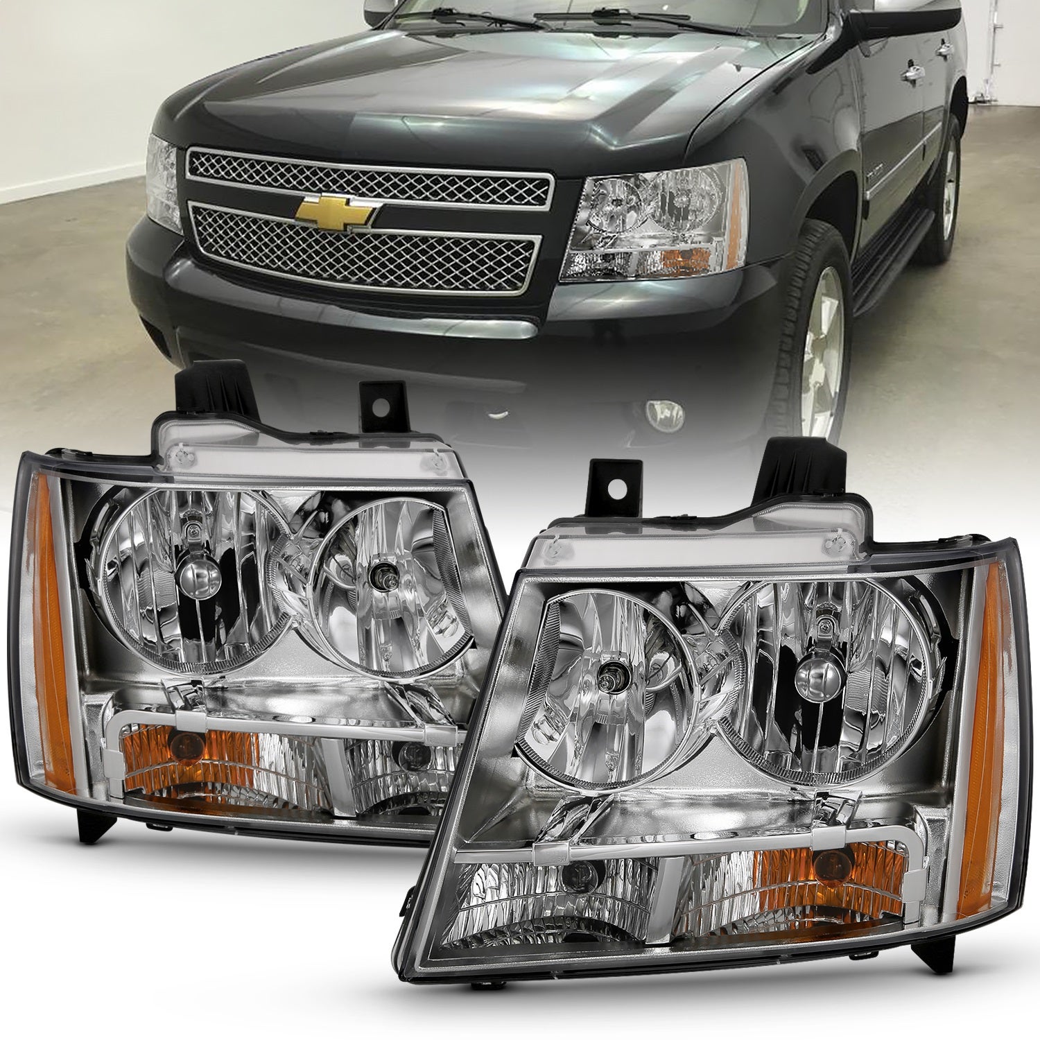 Anzo Usa 111475 Crystal Headlight Set   Crystal Headlight Set