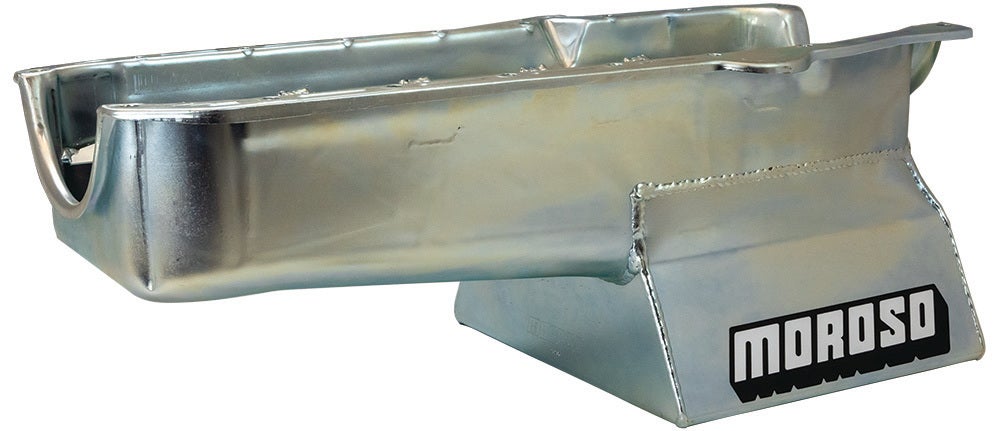 Moroso 20206 8.25" Oil Pan For Chevy Small-Block Engines With Passenger-Side