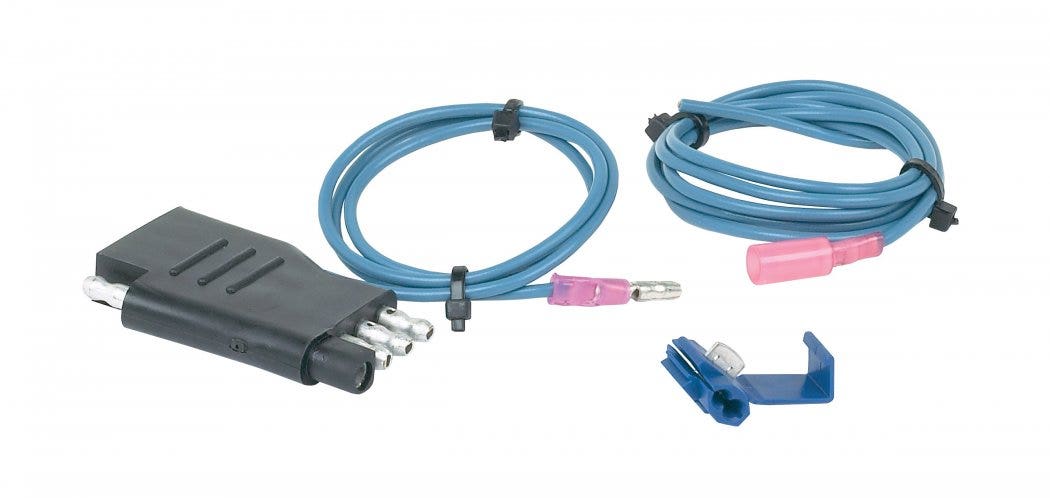 Hopkins 47515 4 Wire Flat To 5 Wire Flat Adapter Hopkins  4 Wire Flat To 5 Wire