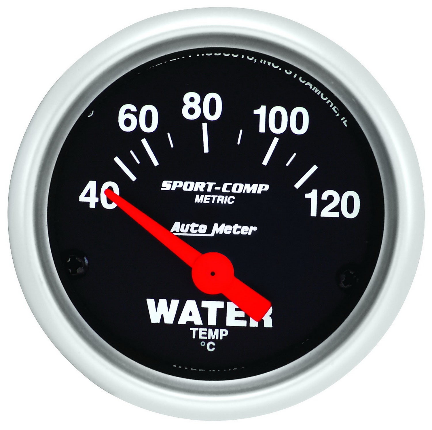 Autometer 3337-M Sport-Comp Electric Water Temperature Gauge Auto Meter Products