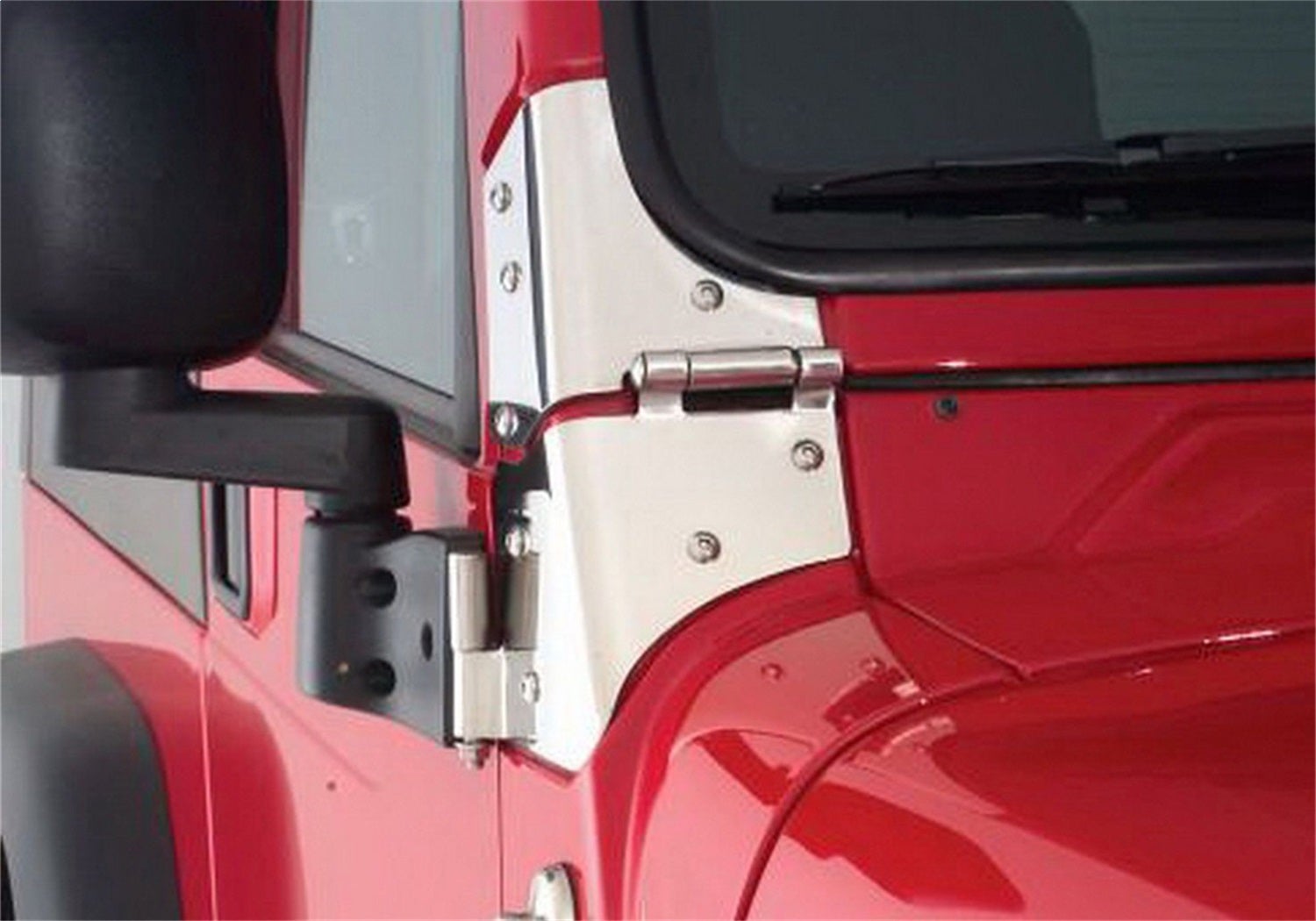 Rampage 7403 Windshield Hinge Fits 76-95 Cj5 Cj7 Wrangler (Yj)   Windshield