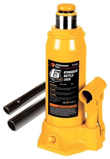 Hydraulic Bottle Jack 6T   Jack; Capacity - 12000 Pound, Maximum Lift - 16-1/4
