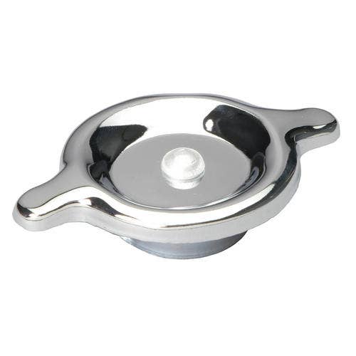 Trans-Dapt 4804 Chrome Twist-In Oil Cap Trans Dapt  Oil Filler Cap; Attachment -